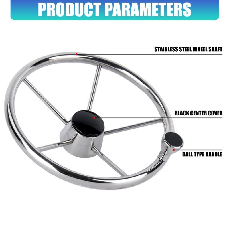 Volant bateau marin avec poign - Fishing Boat Steering Wheel avis et prix