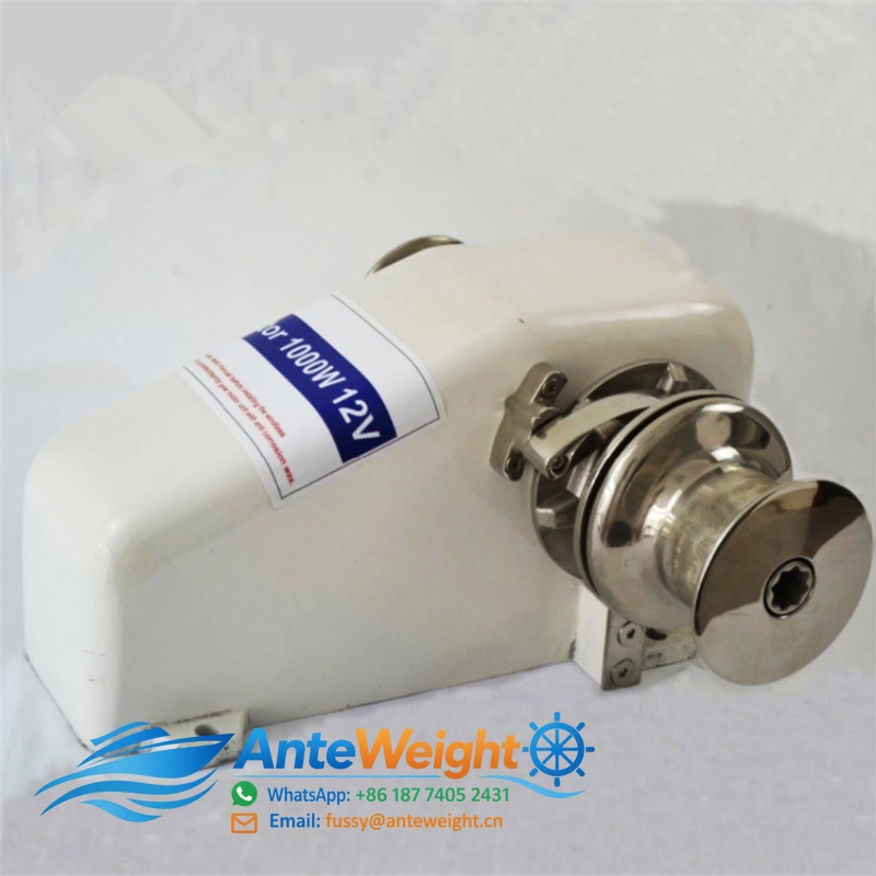 Treuil d'ancre électrique hori - Fishing Boat Anchor Winch avis et prix